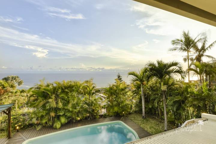 Kaz A Nova - Grande capacité, Piscine chauffée & Vue Mer in Avirons, Île de la Réunion