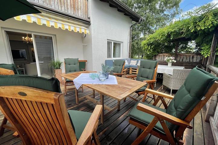 Ferienhaus für 6 Personen, mit Terrasse