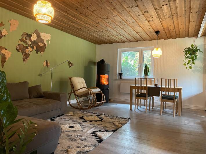 Ferienhaus für 4 Personen, mit Sauna und Garten, mit Haustier in Bayern