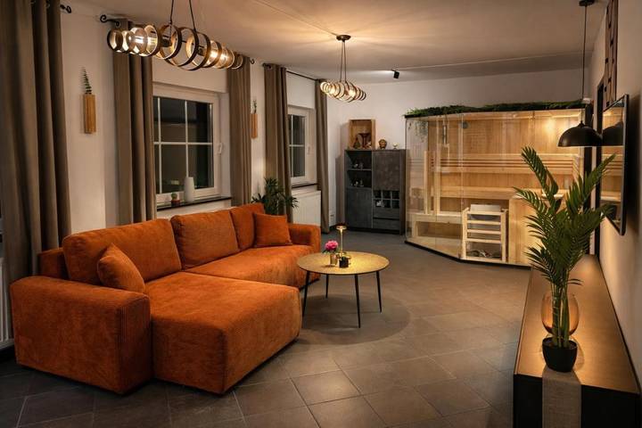 Ferienwohnung für 4 Personen, mit Whirlpool und Sauna