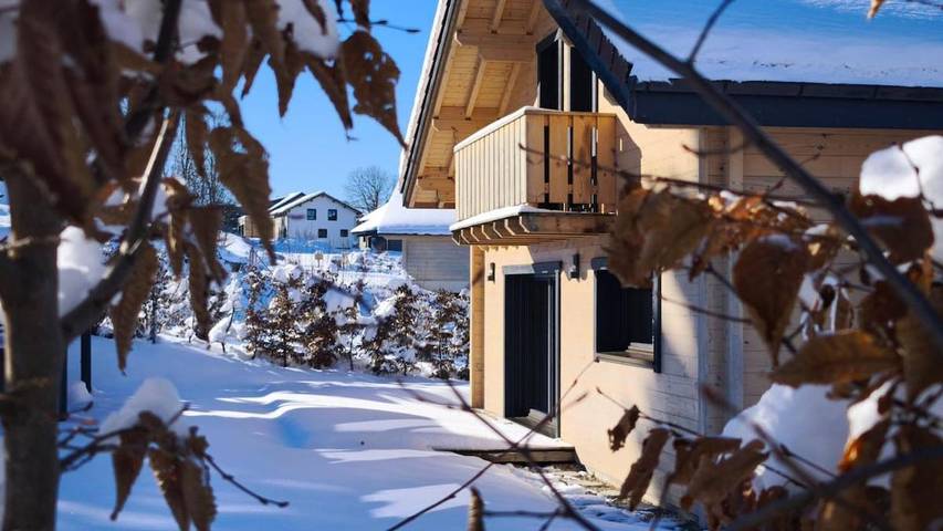 Chalet pour 6 personnes, avec vue et jardin à Foncine-le-Haut