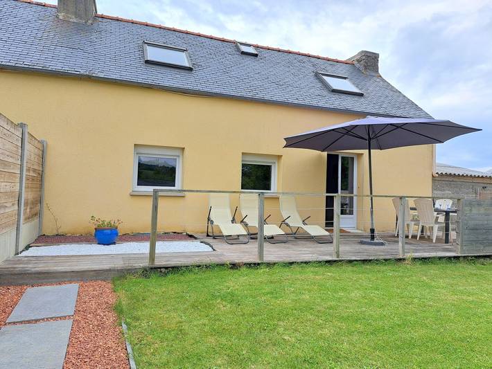 Casa en Bretaña cerca de Playa Telgruc in Telgruc-sur-Mer, Châteaulin und Umgebung