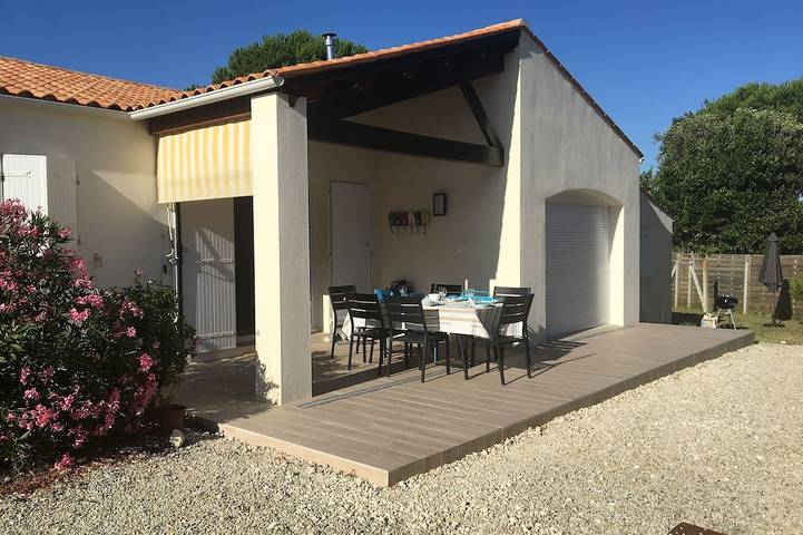 Gîte pour 8 personnes, avec jardin et terrasse sur l' Île d'Oléron