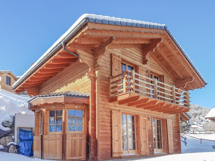 Chalet für 6 Personen, mit Sauna und Balkon, kinderfreundlich - 1