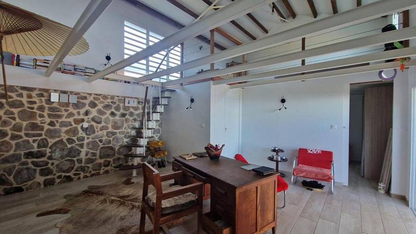Location de vacances pour 4 personnes, avec vue et terrasse dans La Soufrière