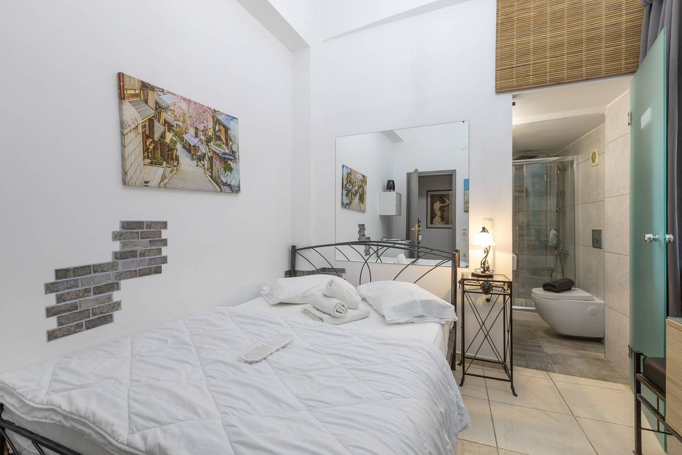 Zimmer 'Porto Chania A2' mit gemeinsamem Garten, Wi-Fi und Klimaanlage in Splantzia, Chania und Umgebung