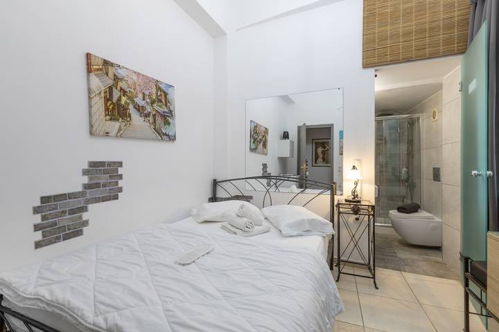 Appartement voor 2 personen, met tuin op Kreta