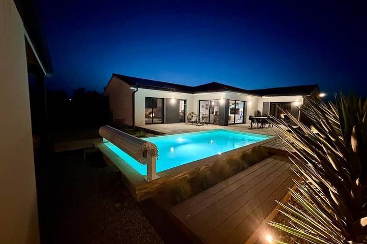 Location de vacances pour 6 personnes, avec jardin à Saint-Vincent-de-Paul
