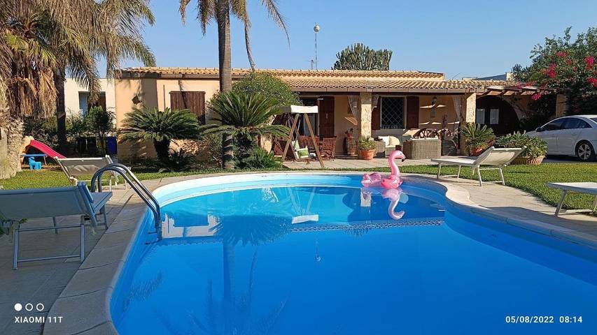 Villa pour 9 personnes, avec Balcon et Terrasse ainsi que Jardin et Piscine à San Lorenzo - 2