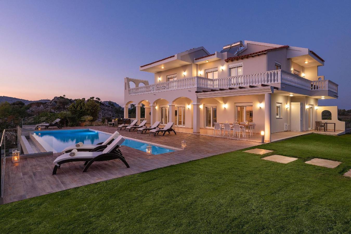 Villa Kamos in Archangelos in Archangelos, Rhodos