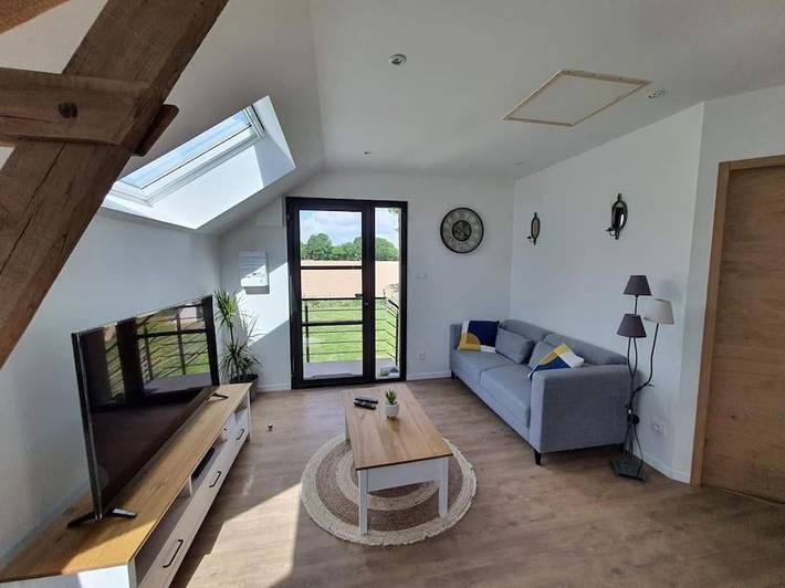 Maison de vacances pour 4 personnes, avec jardin