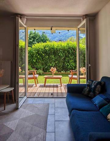 Gîte pour 2 personnes, avec jardin et terrasse dans Le Fayet (Saint-Gervais-les-Bains)