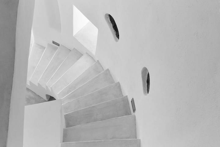 Villa für 2 Personen mit Balkon in Oia, Santorin