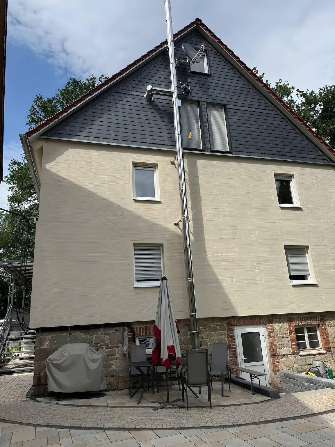 Ganze Wohnung, Apartment „Mühlenapartment“ mit Gemeinschaftsgarten und Wlan in Kirtorf, Vogelsberg Region