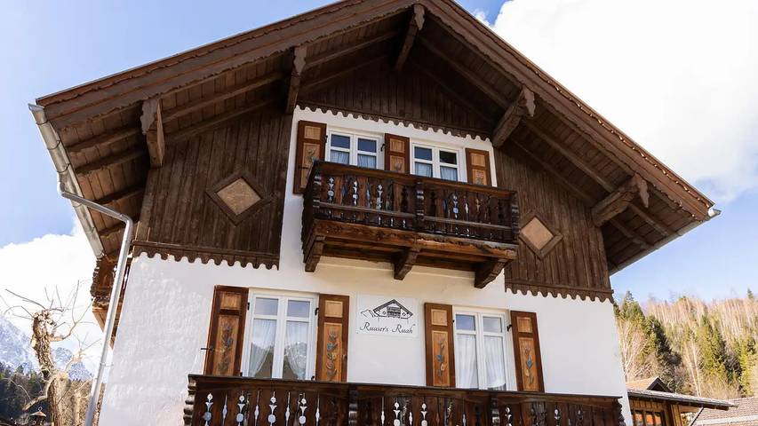Ferienwohnung für 2 Personen, mit Balkon, mit Haustier im Mittenwald