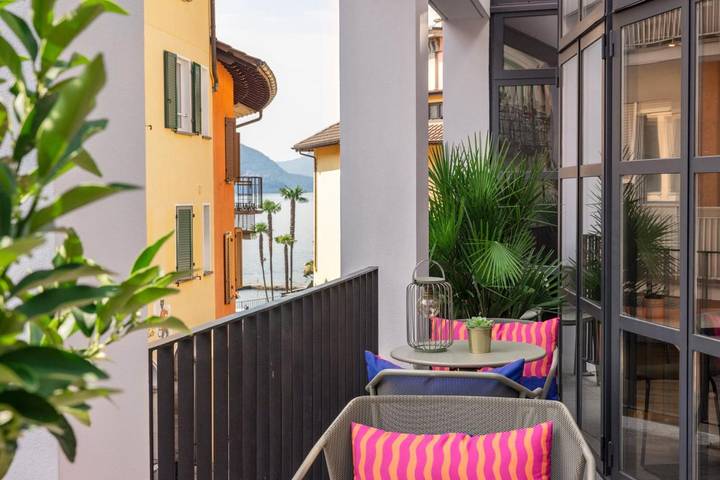 Chambre d’hôte pour 2 personnes, avec terrasse, animaux acceptés à Ascona