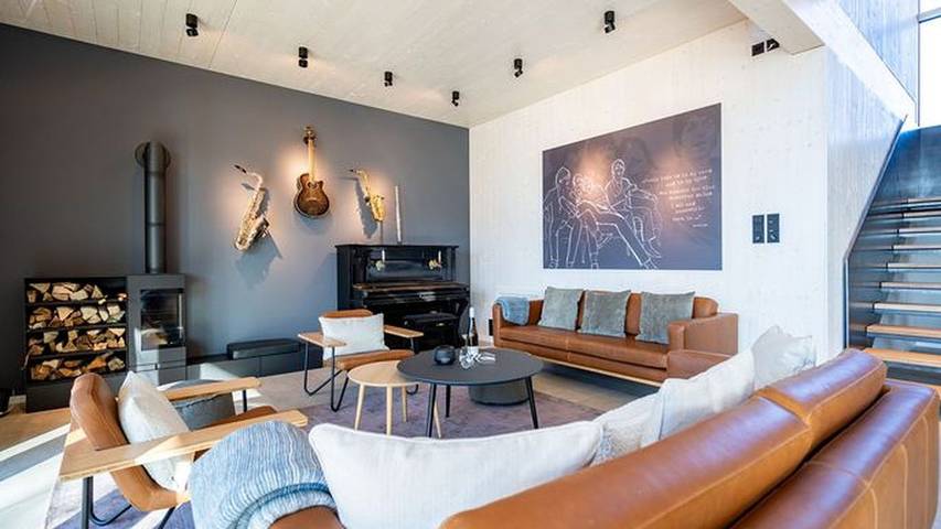 Ferienhaus für 16 Personen, mit Sauna und Garten sowie Whirlpool und Balkon in Garz - 3