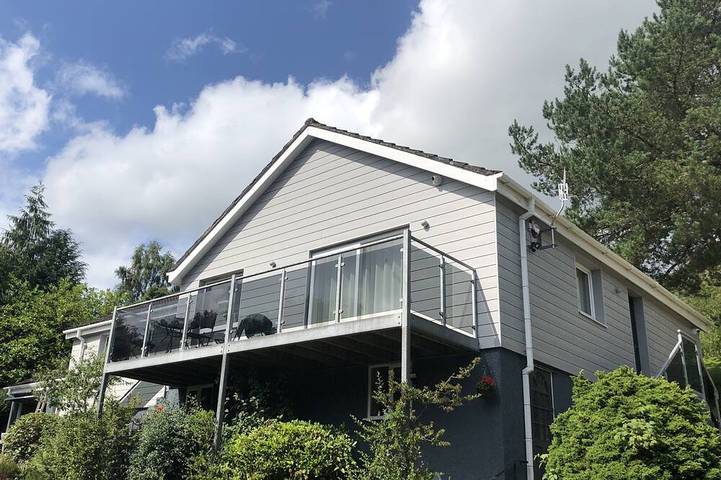 Ferienhaus für 6 Personen, mit Balkon und Garten in Killin