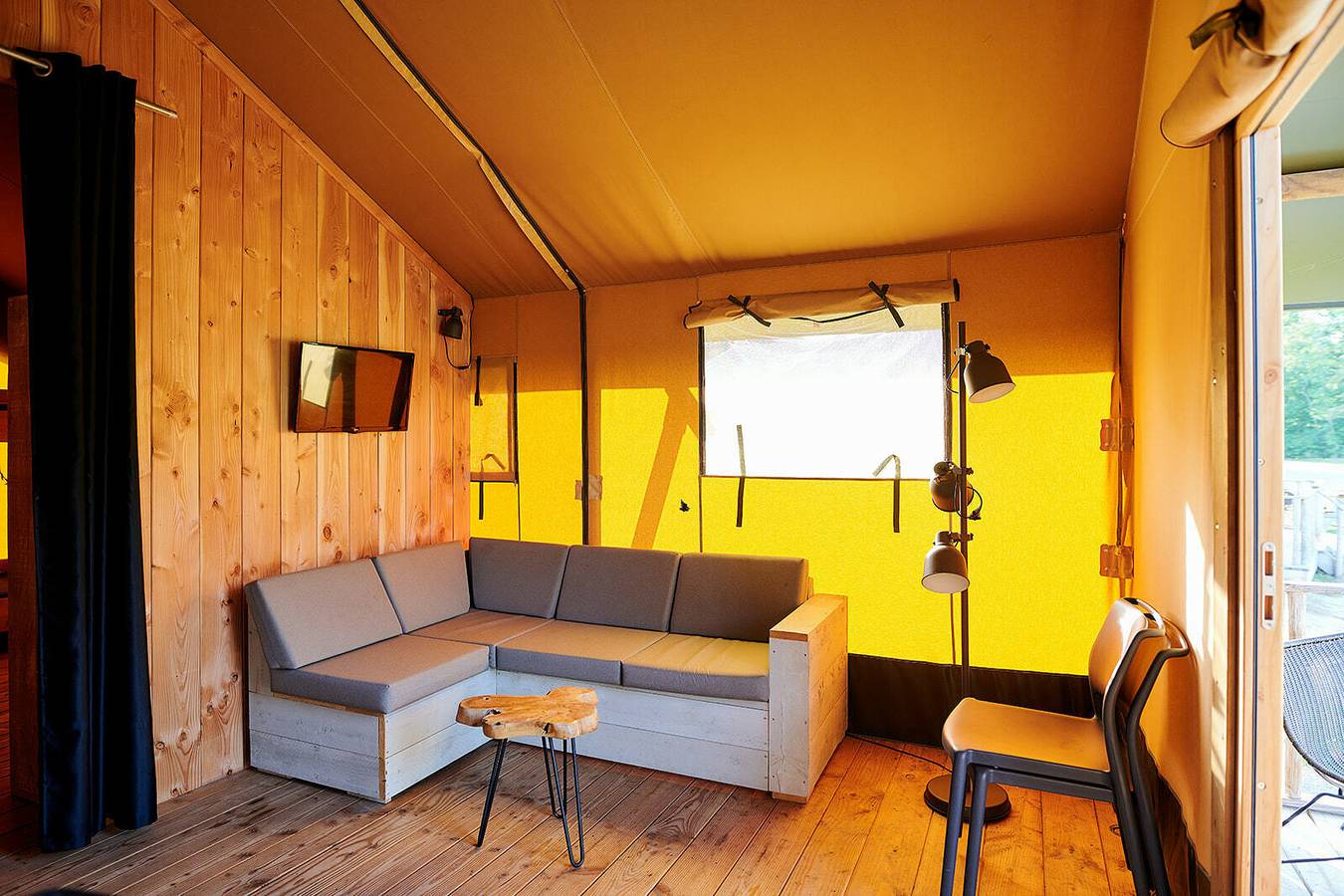 Vakantiepark Sallandshoeve — Wellness-Safarizelt für 6 Personen in Sallandse Heuvelrug
