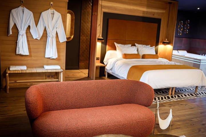 Location de vacances pour 2 personnes, avec sauna ainsi que vue et jardin à Treize-Vents - 4