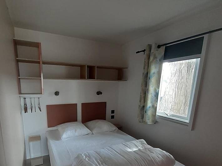 Camping Port Meleu - Mobilheim 4 personen - Komfort Meerblick - 2 Zimmer in Préfailles, Côte de Jade