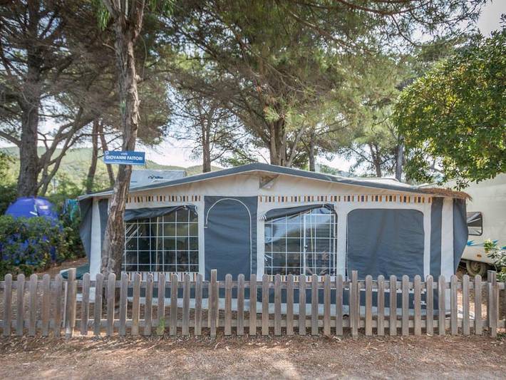 Camping für 2 Personen, mit Kinderpool in Italienische Riviera - 3