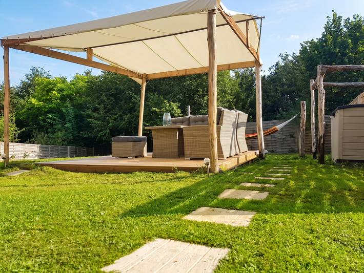 Ferienhaus für 2 Personen, mit Garten und Terrasse sowie Whirlpool und Sauna - 1
