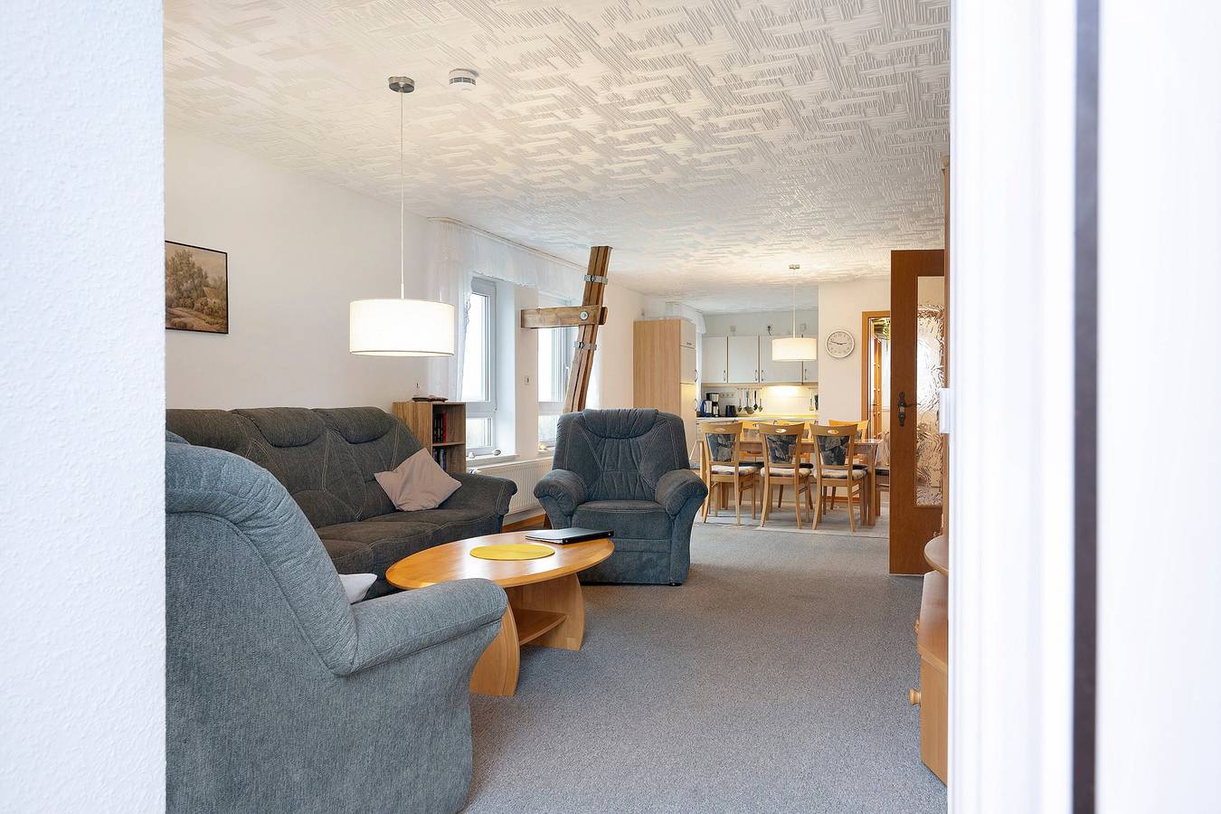 Ganze Wohnung, Ferienwohnung 'Claudia' mit Gemeinschaftsterrasse, Gemeinschaftsgarten und Wi-Fi in Nordstrand (Gemeinde), Nordstrand