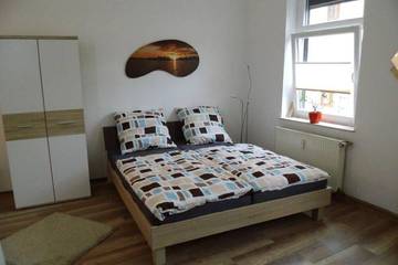 Ferienwohnung für 2 Personen, mit Garten und Terrasse in Torgau