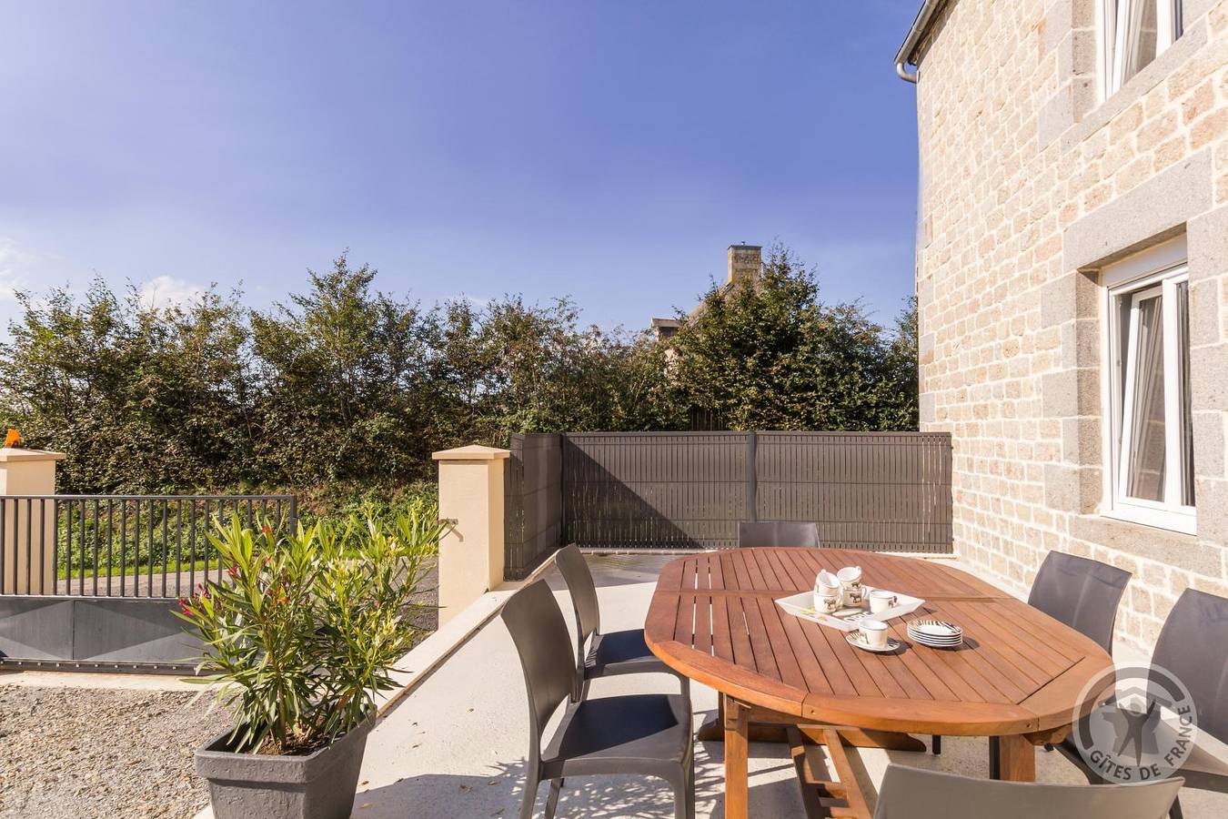 Gîte für 6 Personen mit Terrasse in Beslon, Saint-Lô und Umgebung
