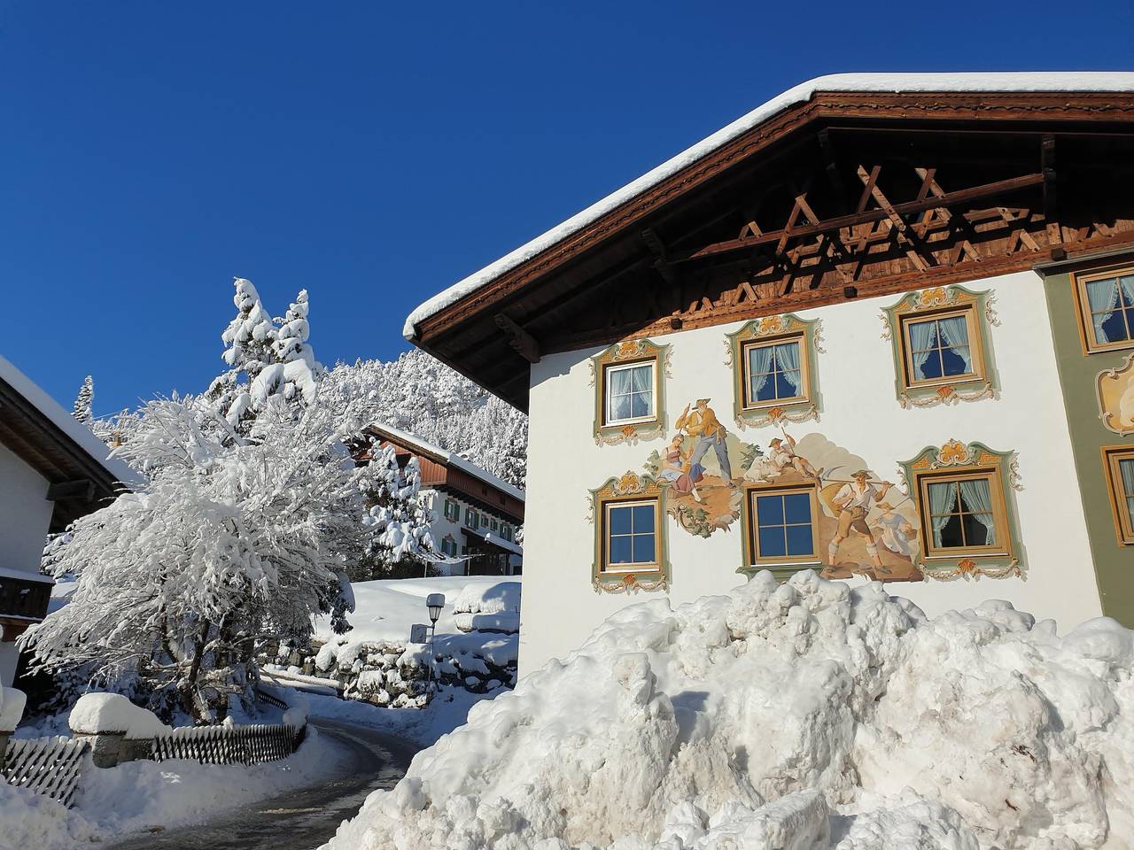 Ganze Ferienwohnung, "Nr. 7" Fewo Sonnleitn, nie kostenfrei in Wallgau, Walchensee