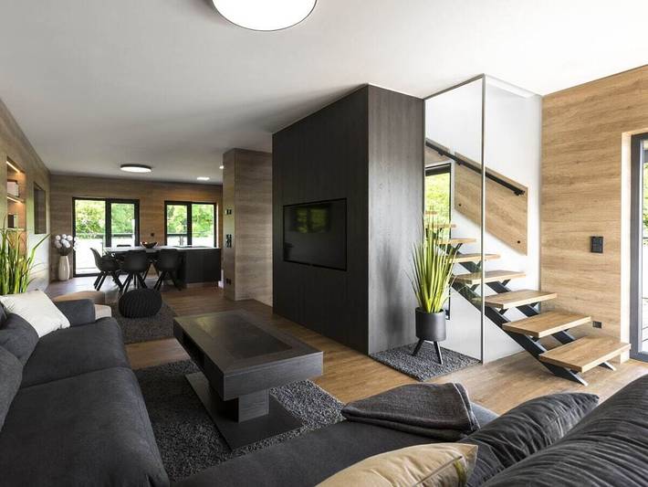 Ferienhaus für 6 Personen, mit Garten und Sauna sowie Seeblick am Hainer See - 4