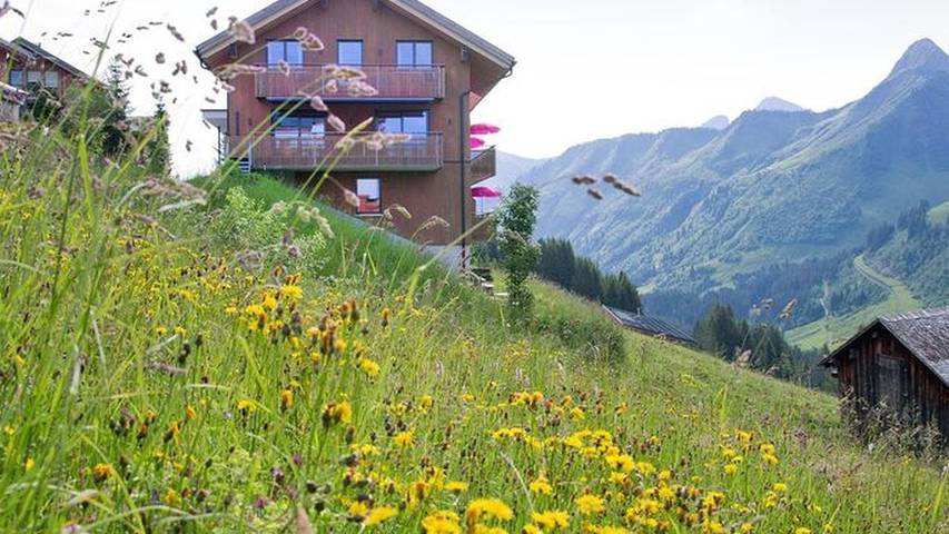 Ferienwohnung für 2 Personen, mit Balkon und Garten sowie Sauna in Damüls - 3