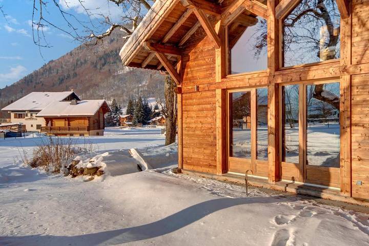 Maison d’hôte pour 22 personnes, avec vue ainsi que jardin et sauna, animaux acceptés en Haute-Savoie - 4