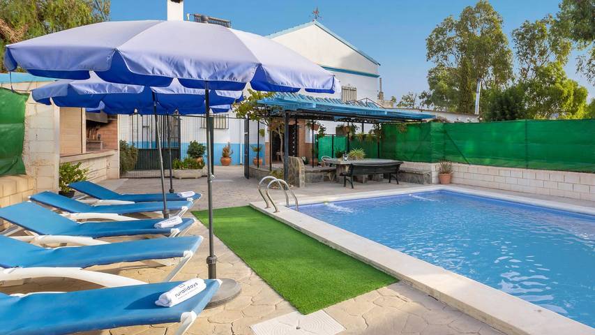 Casa de vacaciones para 10 personas, con Balcón/Terraza en Lucena
