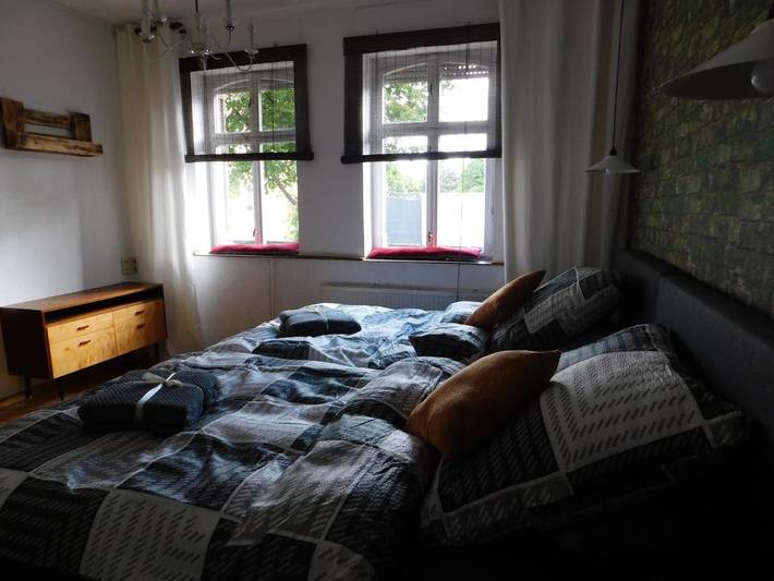 Ferienwohnung für 3 Personen, mit Terrasse und Garten in der Dübener Heide