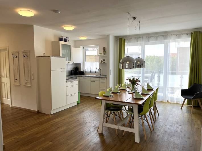 Ganze Wohnung, Im Zentrum von Büsum. Fantastische Maisonettwohnung für bis zu 6 Personen. in Hafen Büsum, Büsum