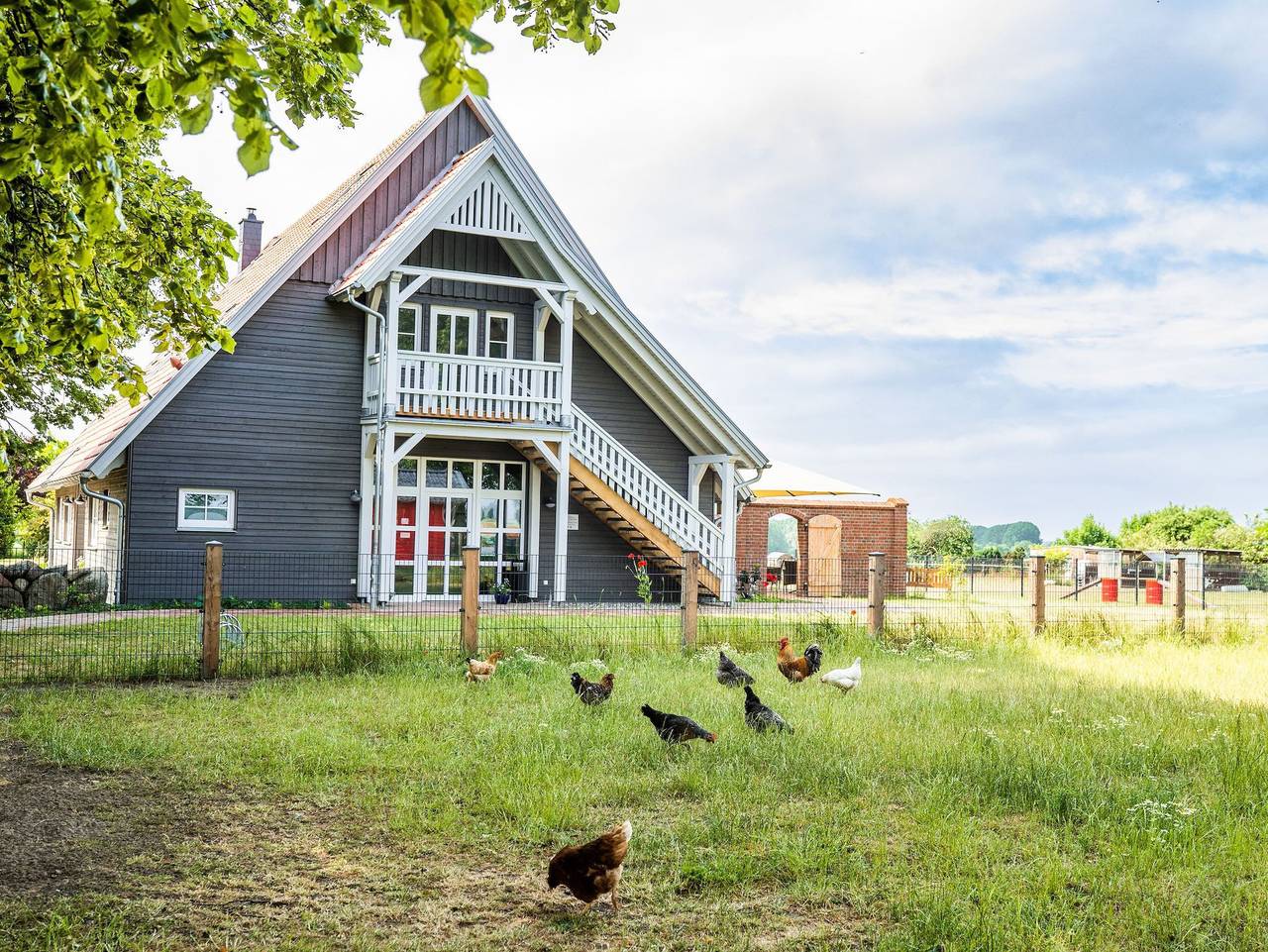 H3 Wohnen am Hofcafé mit Feierscheune Ostseebad Rerik in Rerik, Neubukow-Salzhaff