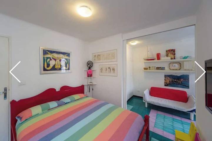 Apartamento entero, Camogli - Apartamento con encanto justo sobre el mar in Bagni Miramare, Camogli