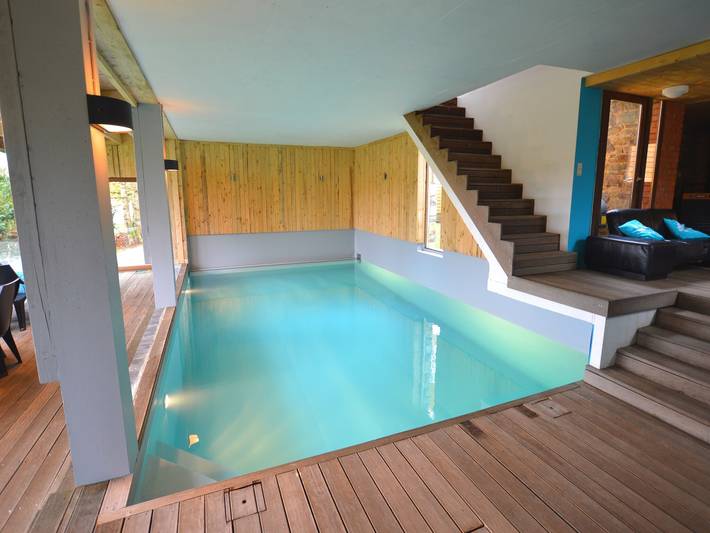 Rustikales Bauernhaus mit Pool in Weismes, Naturpark Hohes Venn