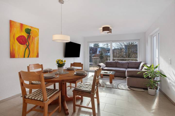 Vakantiewoning voor 6 personen, met Balkon en Tuin in Müllheim