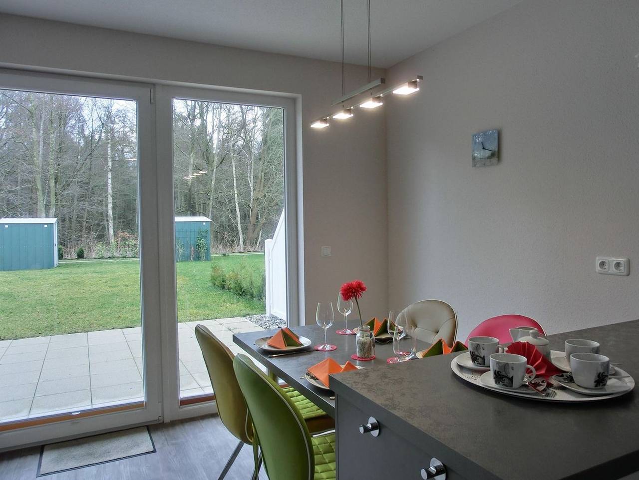 Ganze Ferienwohnung, Ferienwohnung Kwi 34 Eg "Küstenwald-Igel" - 2-Zimmer-Fewo für bis 4 Pers. mit Wlan und 2 Fahrrädern in Gelbensande, Rostock und Umgebung