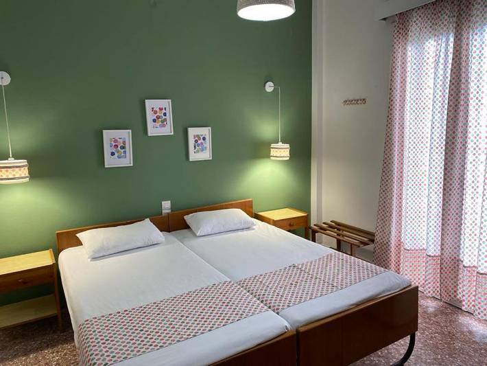 Hôtel pour 2 personnes, avec balcon ainsi que vue et jardin