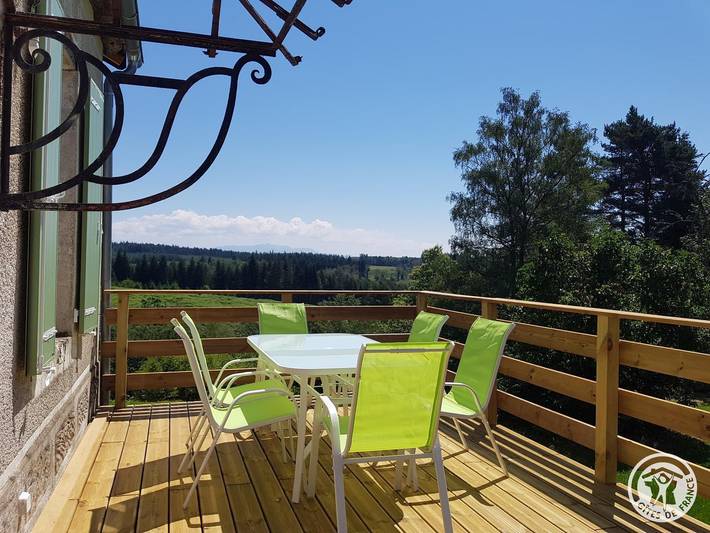 Gîte für 6 Personen, mit Garten und Ausblick, mit Haustier - 1