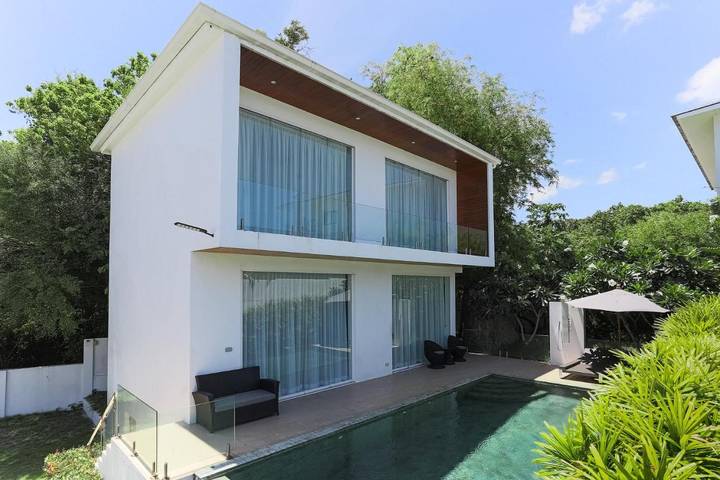 Villa für 4 Personen, mit Ausblick und Pool sowie Garten, mit Haustier auf Koh Samui