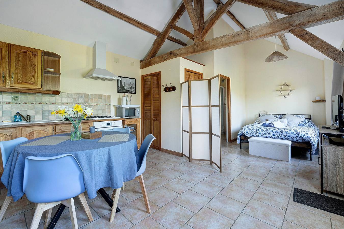 Studio entier, Gîte chemin des hêtres in Armaillé, Région de Segré