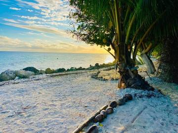 Gîte pour 2 personnes, avec vue et jardin dans Rangiroa