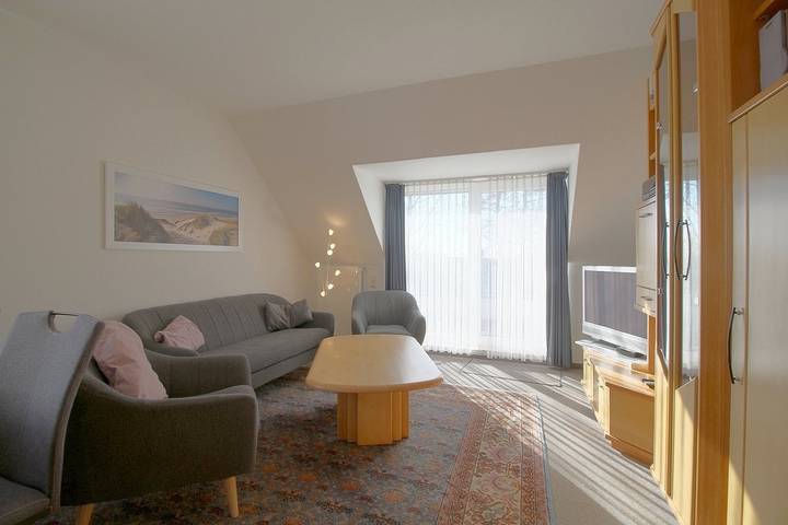 Ferienwohnung für 4 Personen, mit Balkon und Sauna