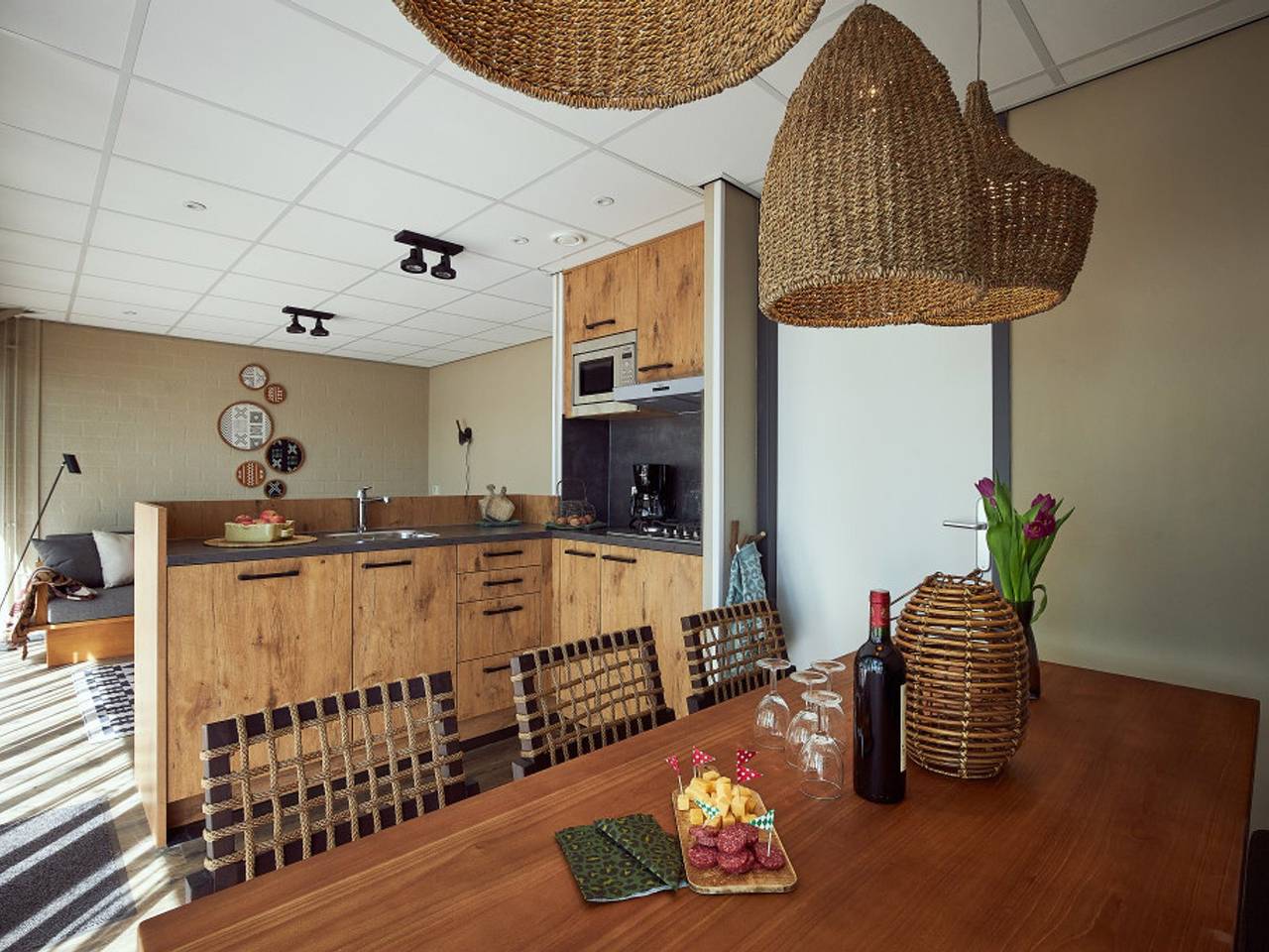 Lake Resort Beekse Bergen — Jungalow Zebra/Giraf in Hilvarenbeek, Noord-Brabant