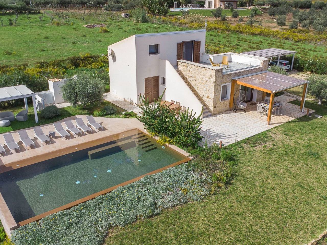 Villa Aura in Scopello, Castellammare del Golfo